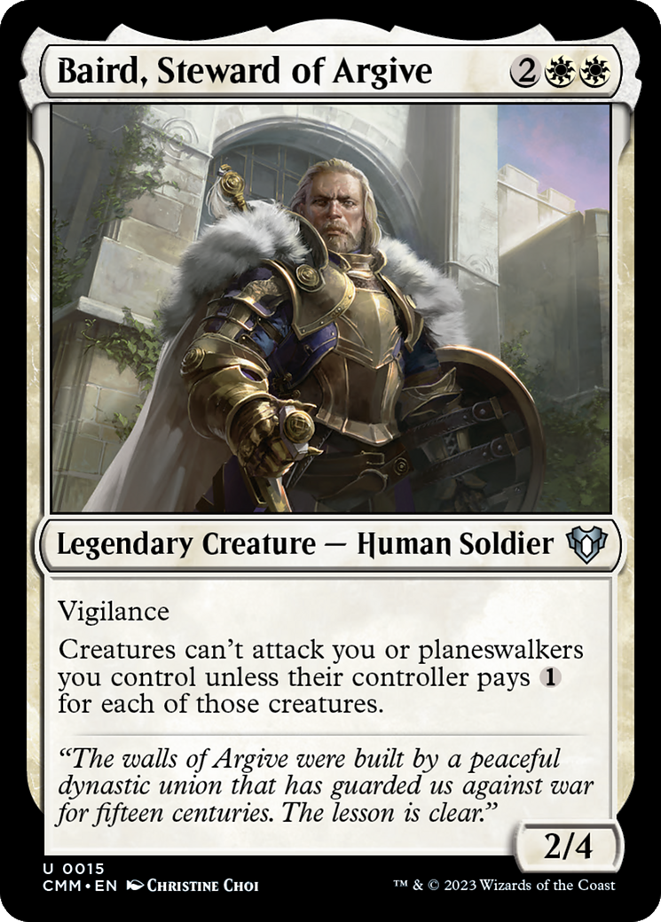 Baird, Steward of Argive [Commander Masters] | Shuffle n Cut Hobbies & Games