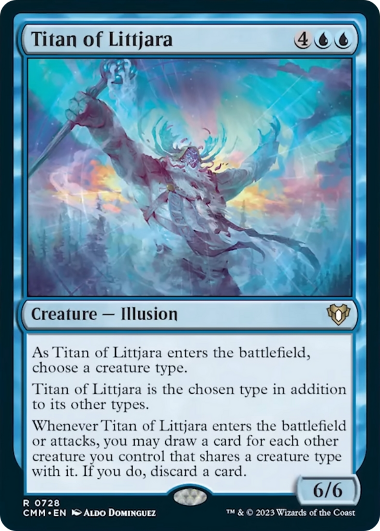 Titan of Littjara [Commander Masters] | Shuffle n Cut Hobbies & Games