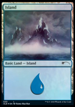 Island (Spirits) (553) [Secret Lair Drop Promos] | Shuffle n Cut Hobbies & Games