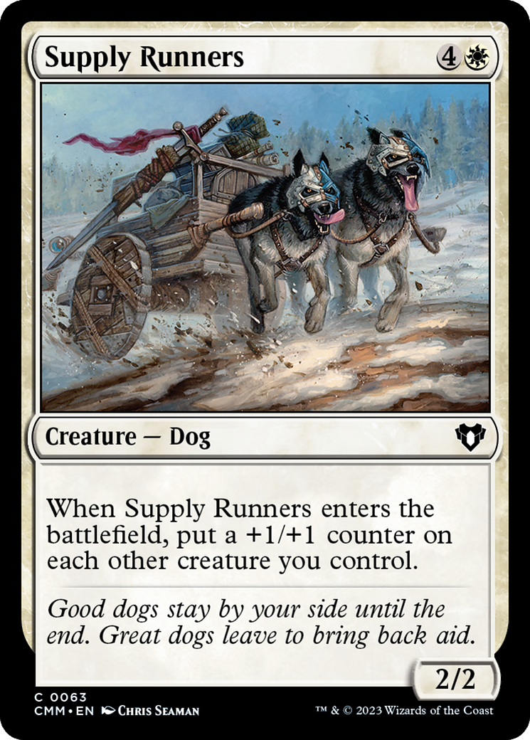 Supply Runners [Commander Masters] | Shuffle n Cut Hobbies & Games