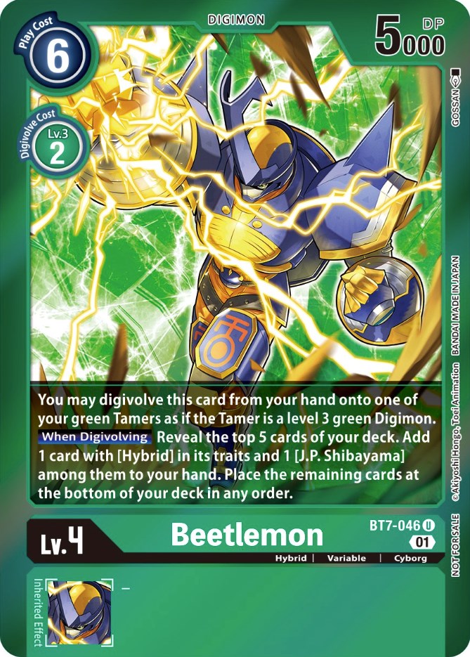 Beetlemon [BT7-046] (Event Pack 3) [Next Adventure Promos] | Shuffle n Cut Hobbies & Games