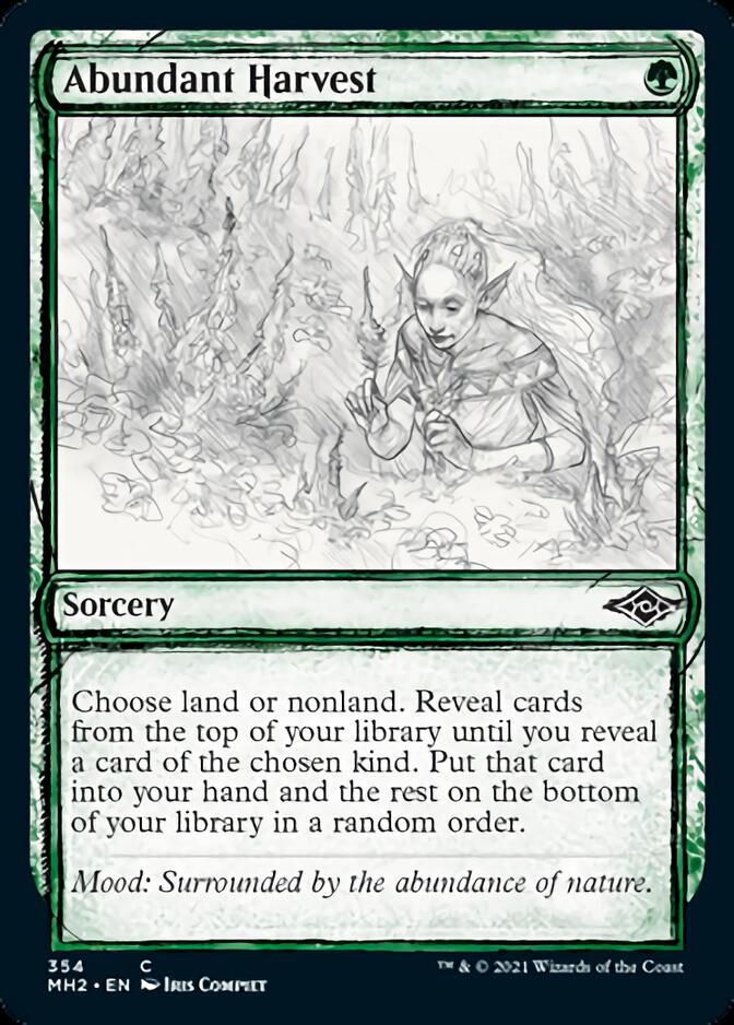 Abundant Harvest (Sketch) [Modern Horizons 2] | Shuffle n Cut Hobbies & Games