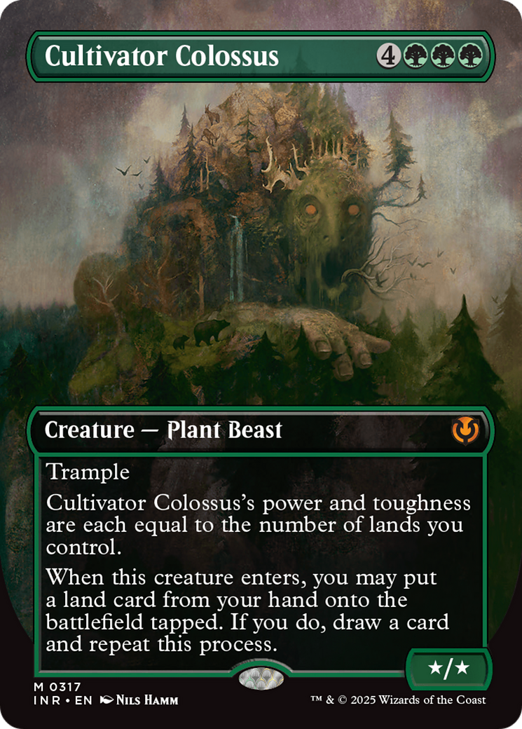 Cultivator Colossus (Borderless) [Innistrad Remastered] | Shuffle n Cut Hobbies & Games