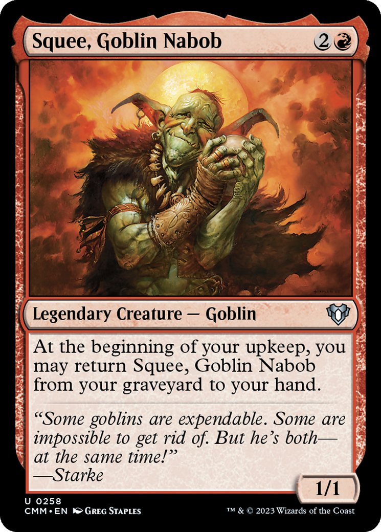 Squee, Goblin Nabob [Commander Masters] | Shuffle n Cut Hobbies & Games