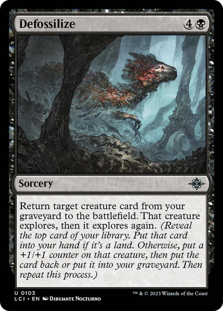 Defossilize [The Lost Caverns of Ixalan] | Shuffle n Cut Hobbies & Games