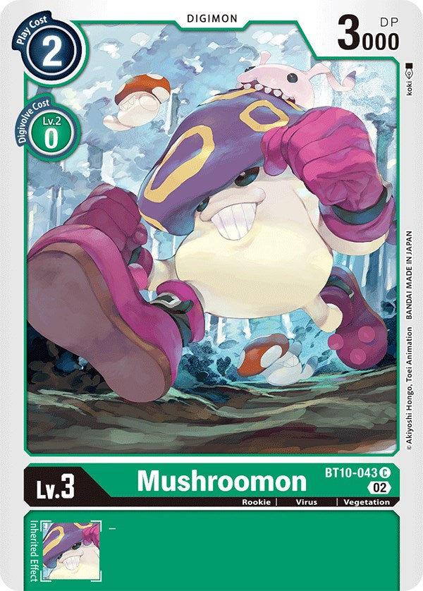 Mushroomon [BT10-043] [Xros Encounter] | Shuffle n Cut Hobbies & Games