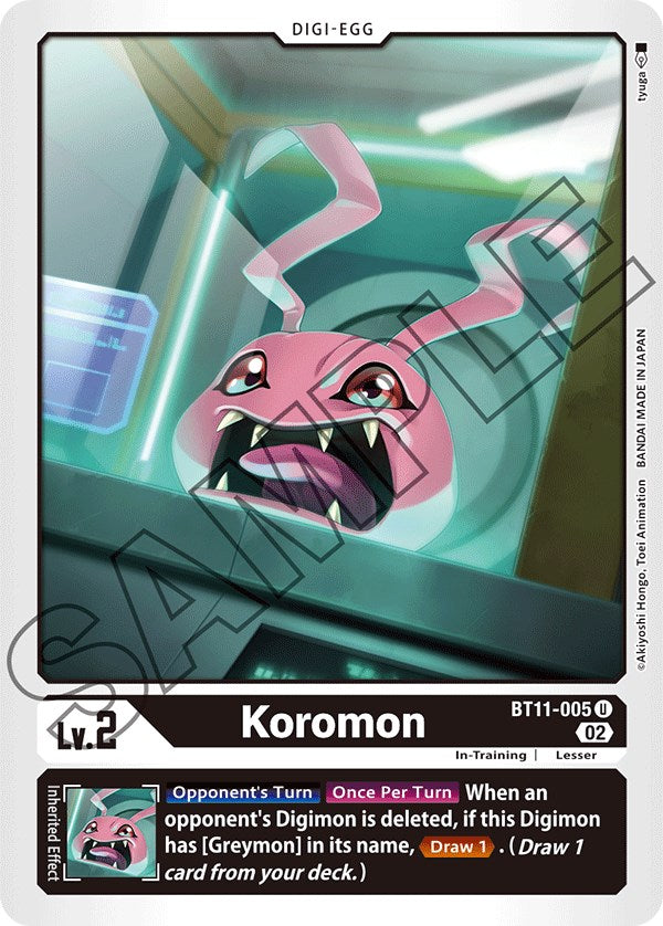 Koromon [BT11-005] [Dimensional Phase] | Shuffle n Cut Hobbies & Games