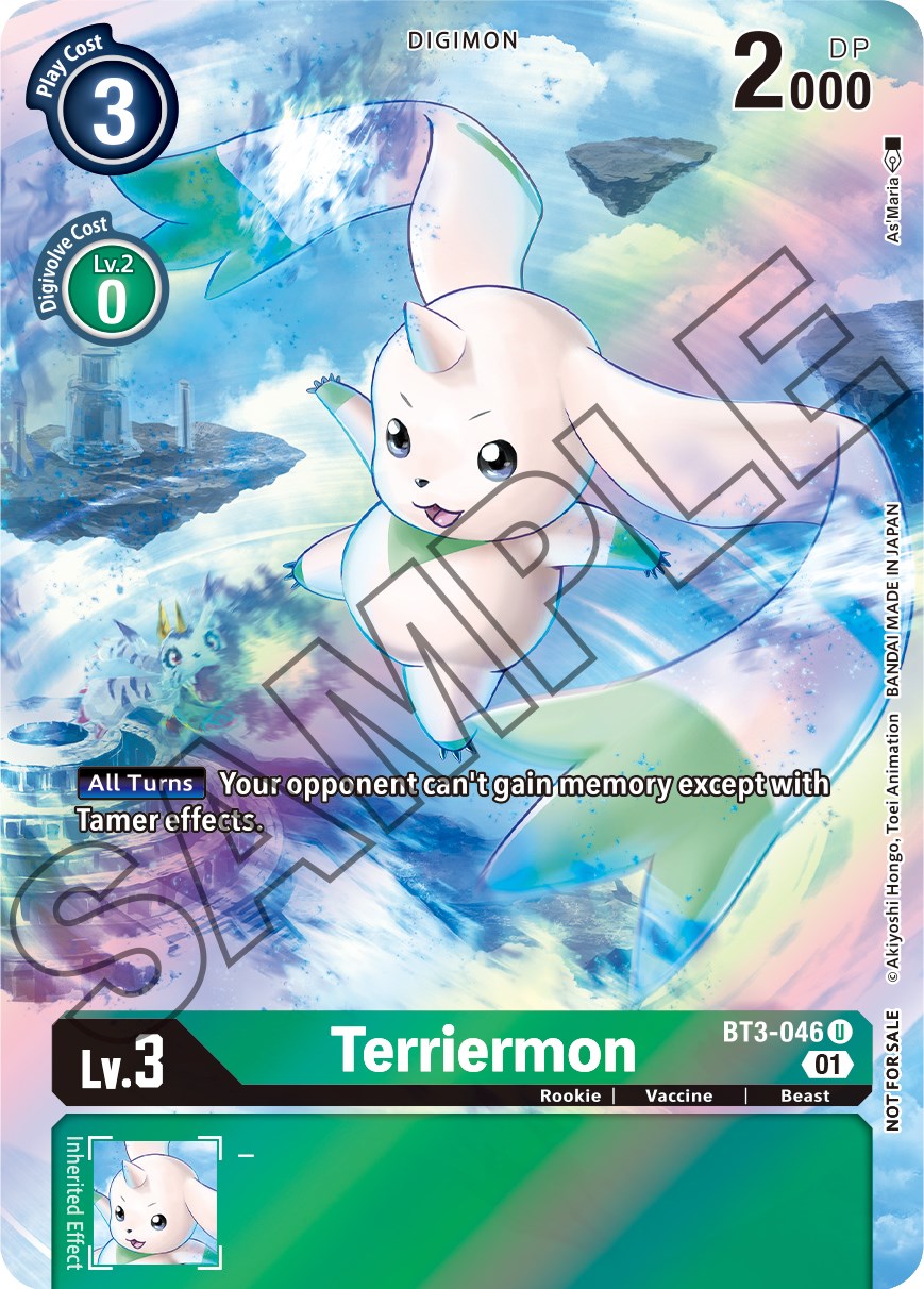 Terriermon [BT3-046] (Tamer's Card Set 1) [Release Special Booster Promos] | Shuffle n Cut Hobbies & Games