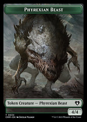 Eldrazi Scion // Phyrexian Beast Double-Sided Token [Commander Masters Tokens] | Shuffle n Cut Hobbies & Games