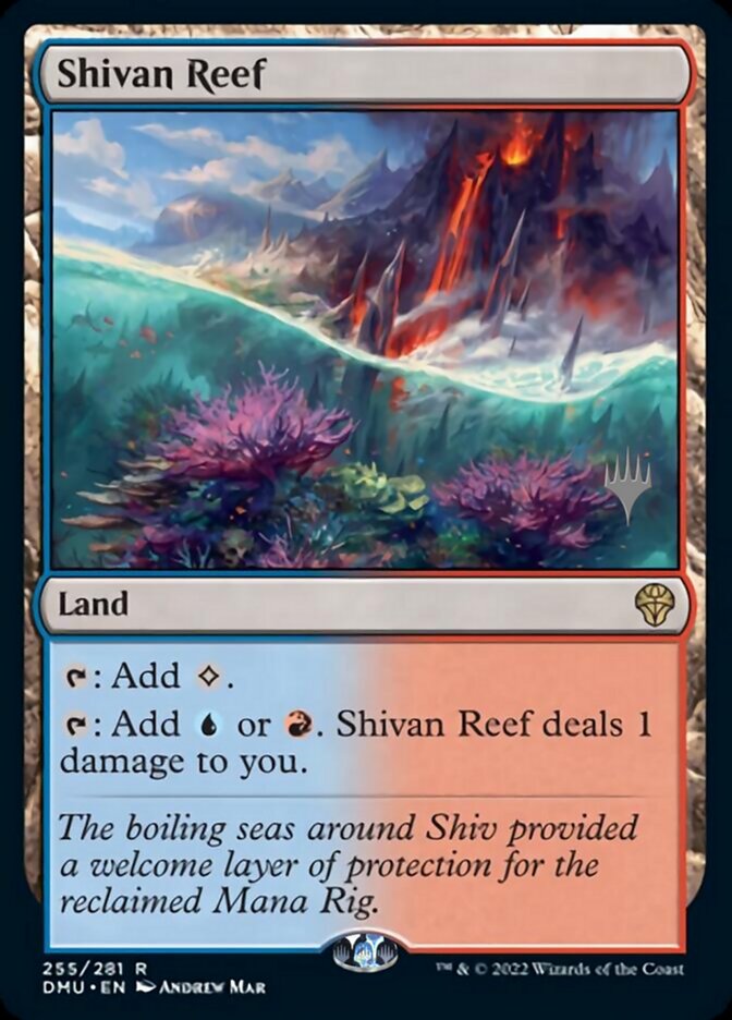 Shivan Reef (Promo Pack) [Dominaria United Promos] | Shuffle n Cut Hobbies & Games