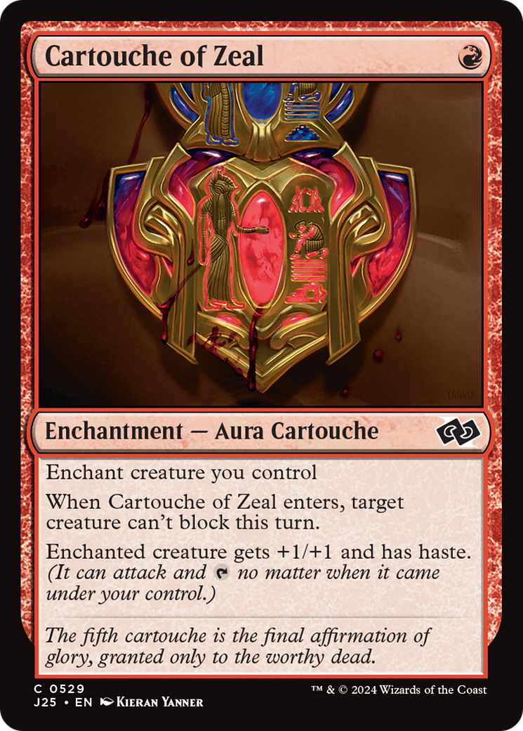 Cartouche of Zeal [Foundations Jumpstart] | Shuffle n Cut Hobbies & Games