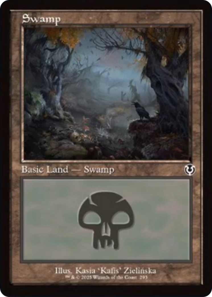 Swamp (293) (Retro Frame) [Innistrad Remastered] | Shuffle n Cut Hobbies & Games