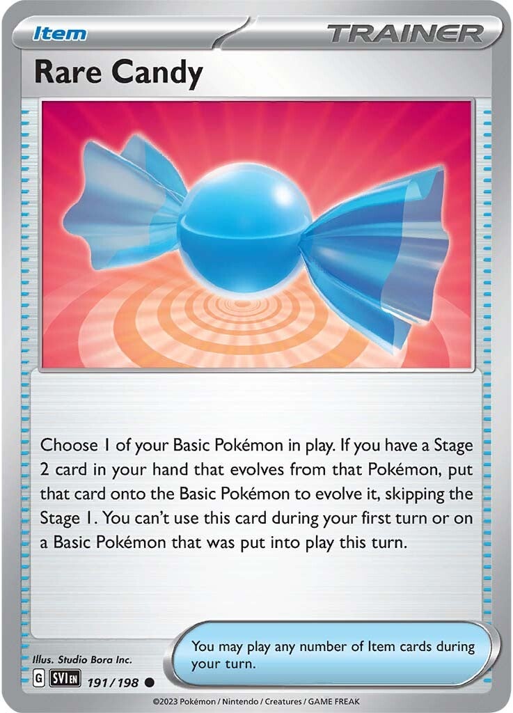 Rare Candy (191/198) [Scarlet & Violet: Base Set] | Shuffle n Cut Hobbies & Games