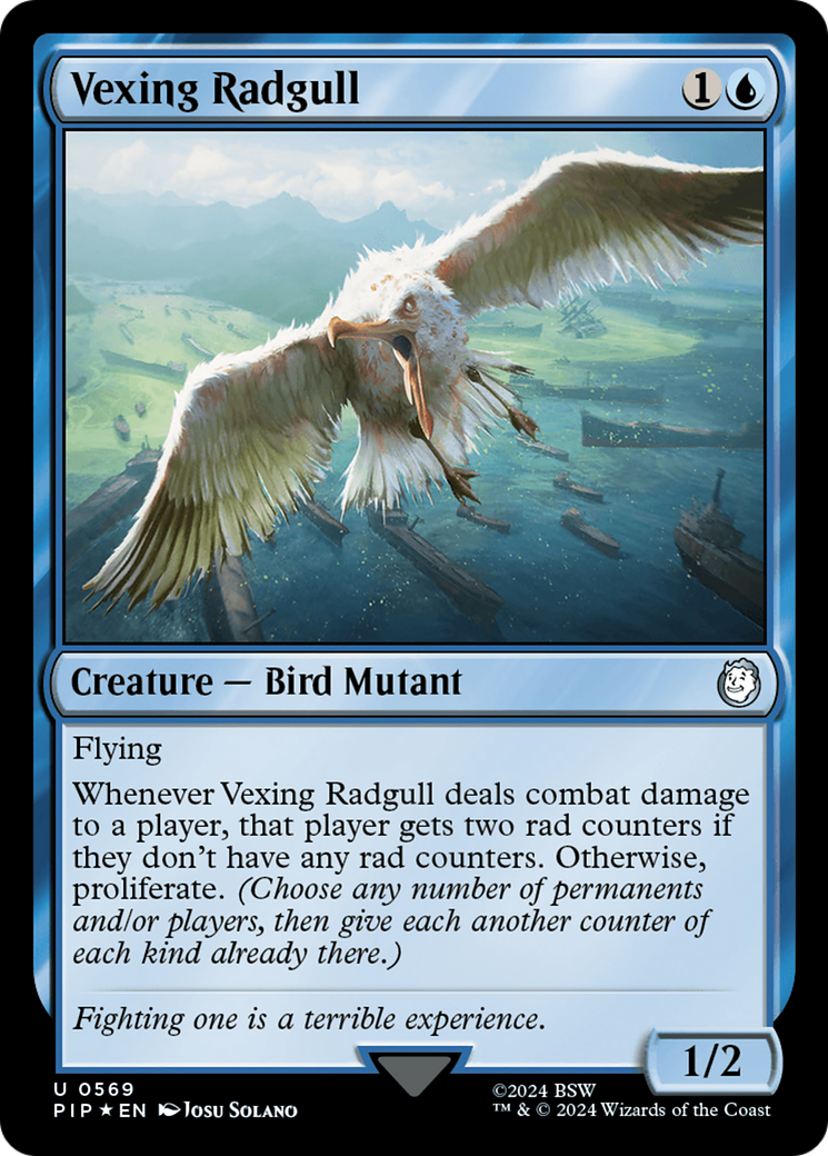 Vexing Radgull (Surge Foil) [Fallout] | Shuffle n Cut Hobbies & Games