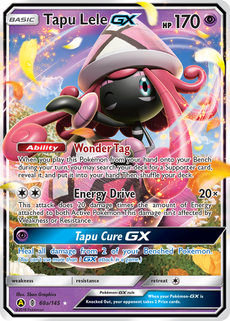 Tapu Lele GX (60a/145) [Alternate Art Promos] | Shuffle n Cut Hobbies & Games