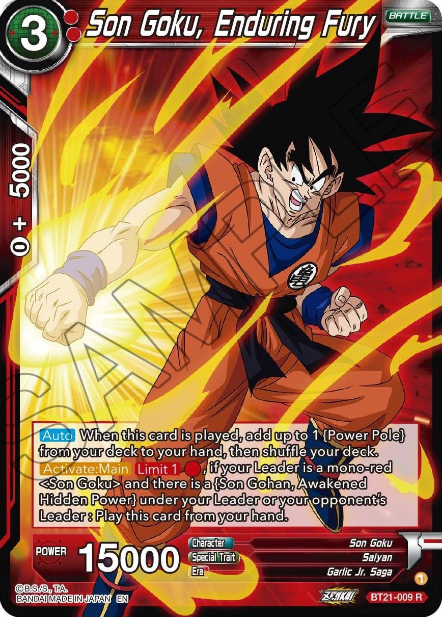 Son Goku, Enduring Fury (BT21-009) [Wild Resurgence] | Shuffle n Cut Hobbies & Games