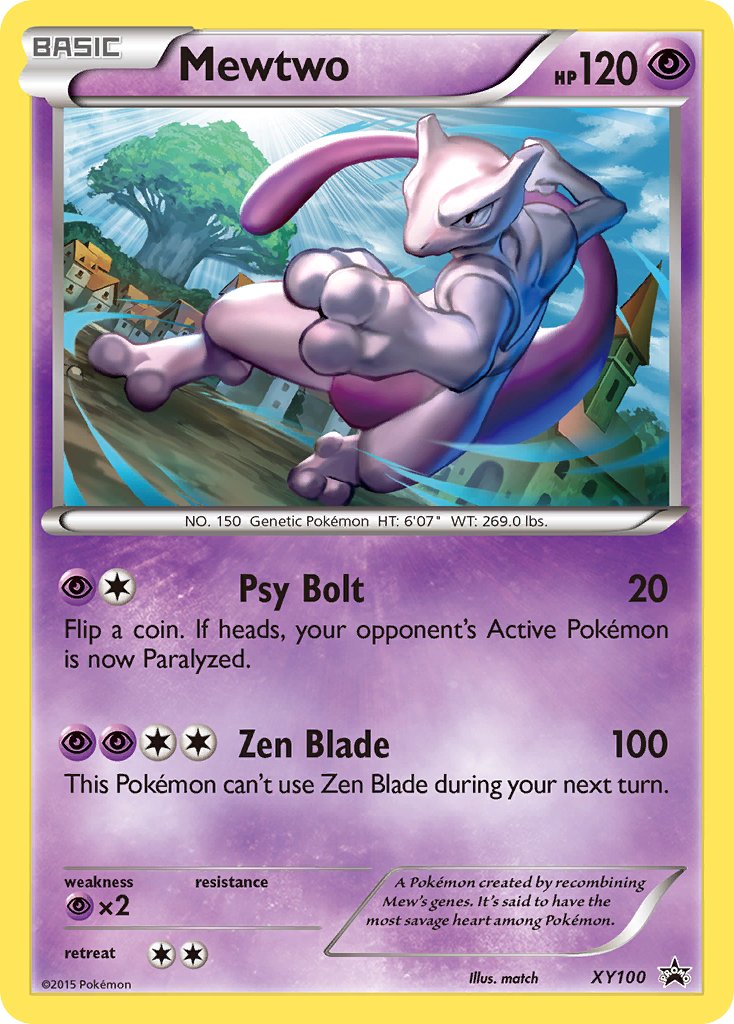 Mewtwo (XY100) [XY: Black Star Promos] | Shuffle n Cut Hobbies & Games