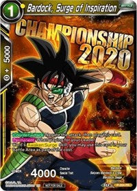 Bardock, Surge of Inspiration (P-204) [Promotion Cards] | Shuffle n Cut Hobbies & Games