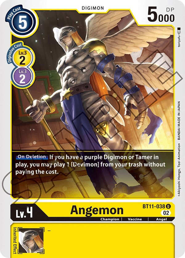 Angemon [BT11-038] [Dimensional Phase] | Shuffle n Cut Hobbies & Games