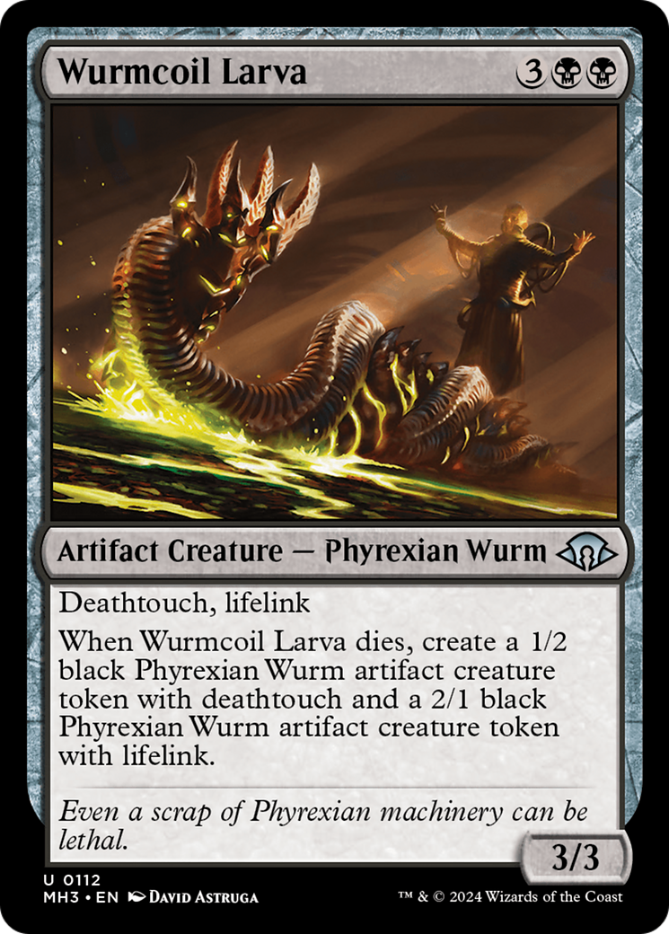 Wurmcoil Larva [Modern Horizons 3] | Shuffle n Cut Hobbies & Games