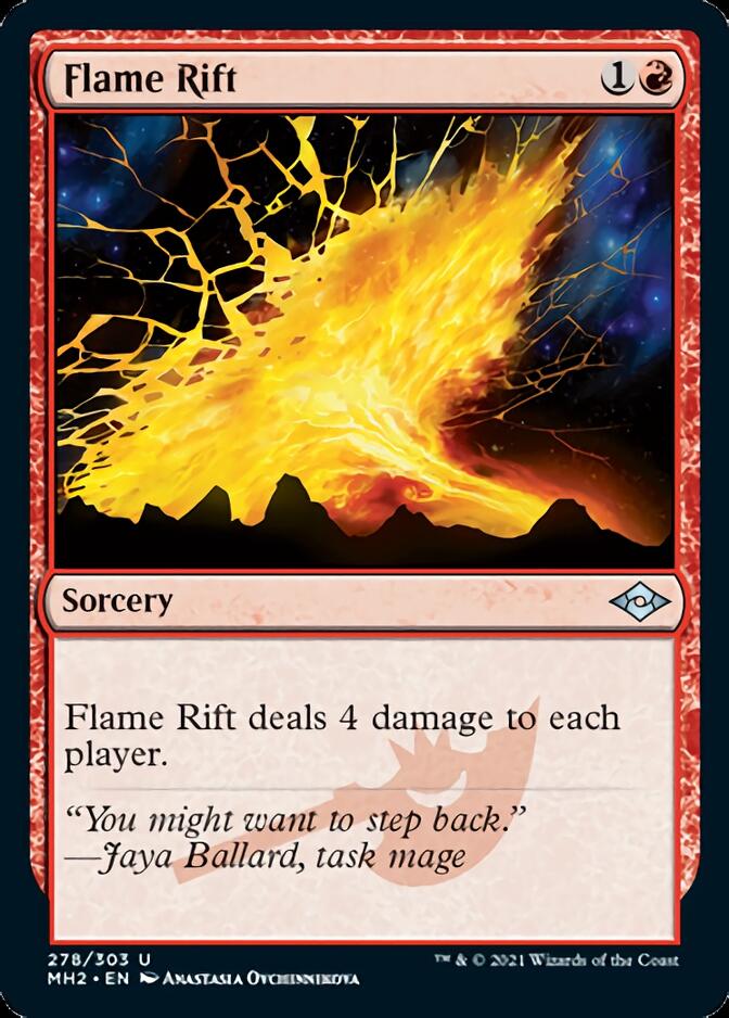 Flame Rift (Foil Etched) [Modern Horizons 2] | Shuffle n Cut Hobbies & Games