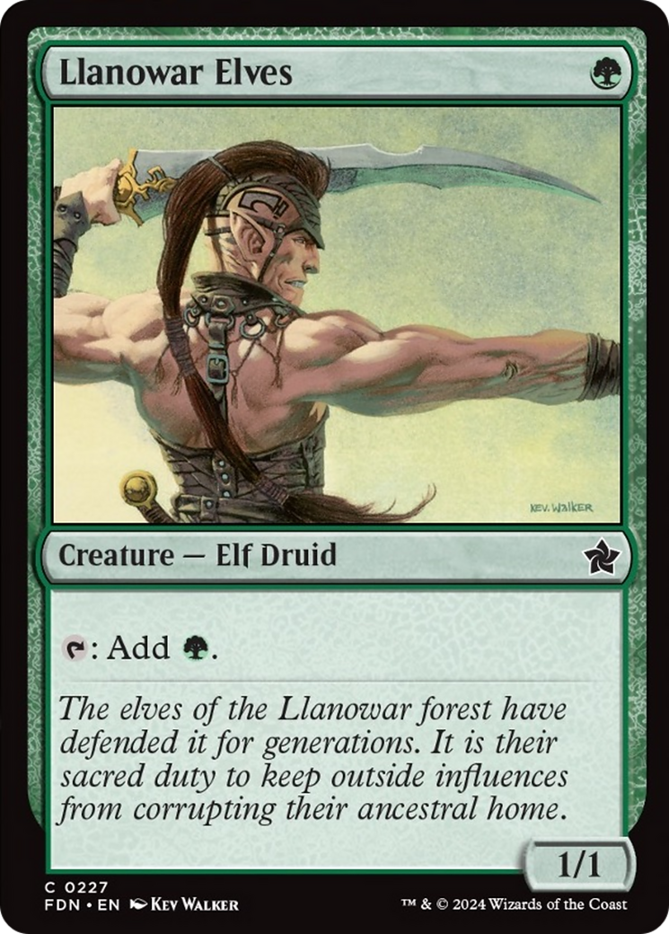 Llanowar Elves [Foundations] | Shuffle n Cut Hobbies & Games