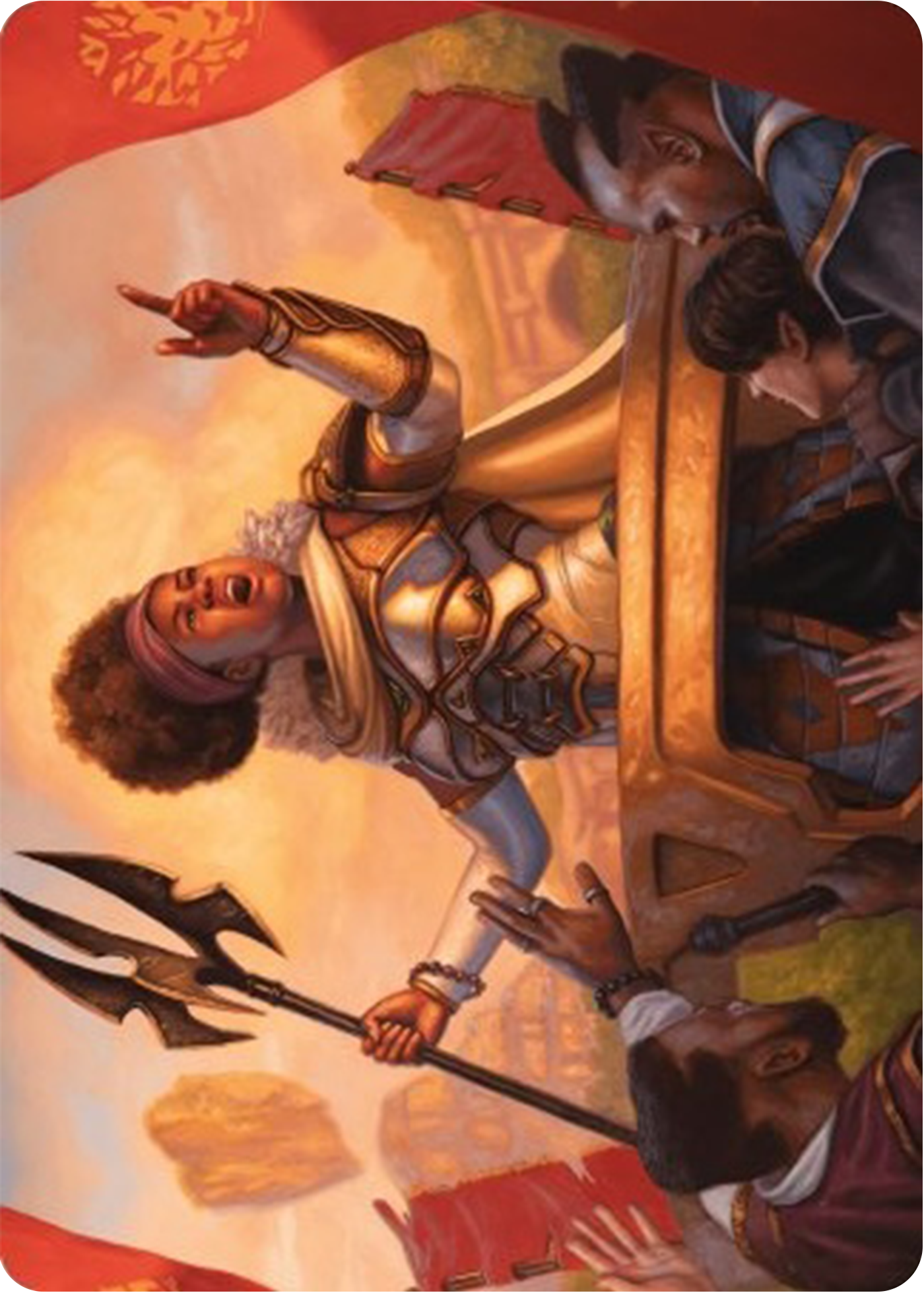 Recruiter of the Guard Art Card [Modern Horizons 3 Art Series] | Shuffle n Cut Hobbies & Games