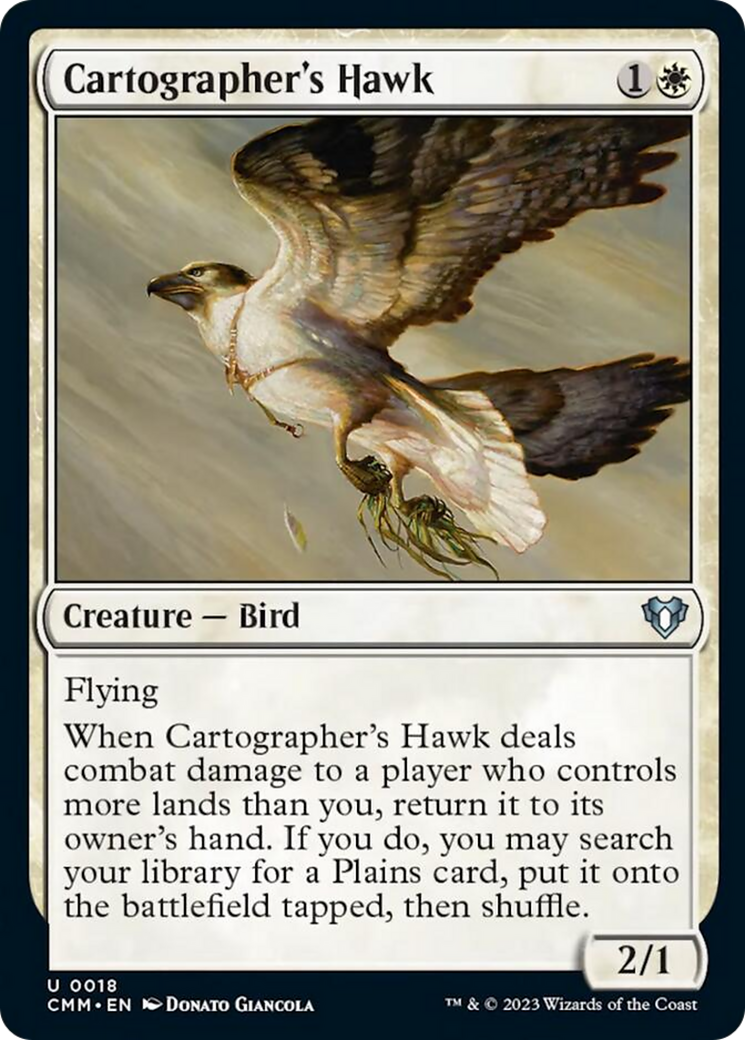 Cartographer's Hawk [Commander Masters] | Shuffle n Cut Hobbies & Games