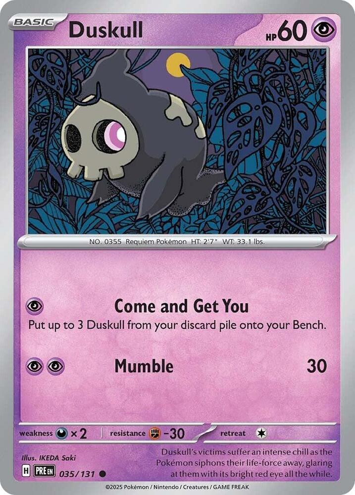 Duskull (035/131) [Scarlet & Violet: Prismatic Evolutions] | Shuffle n Cut Hobbies & Games