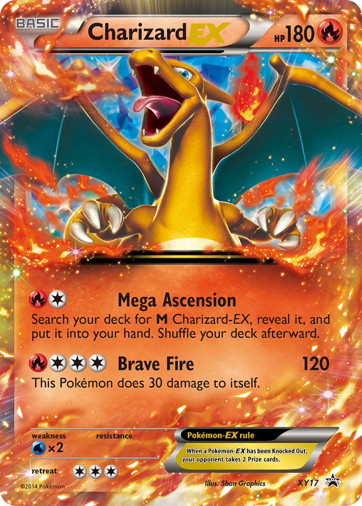 Charizard EX (XY17) [XY: Black Star Promos] | Shuffle n Cut Hobbies & Games