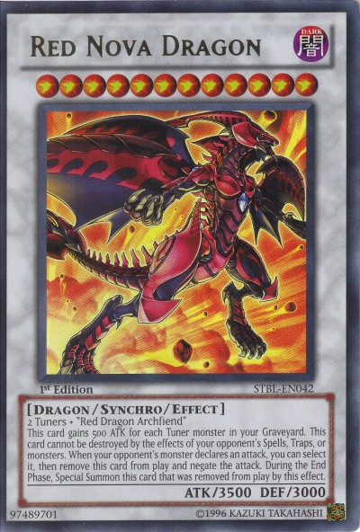 Red Nova Dragon [STBL-EN042] Ultra Rare | Shuffle n Cut Hobbies & Games