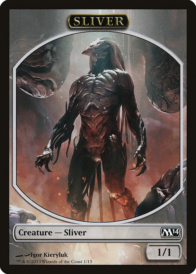 Sliver Token [Magic 2014 Tokens] | Shuffle n Cut Hobbies & Games