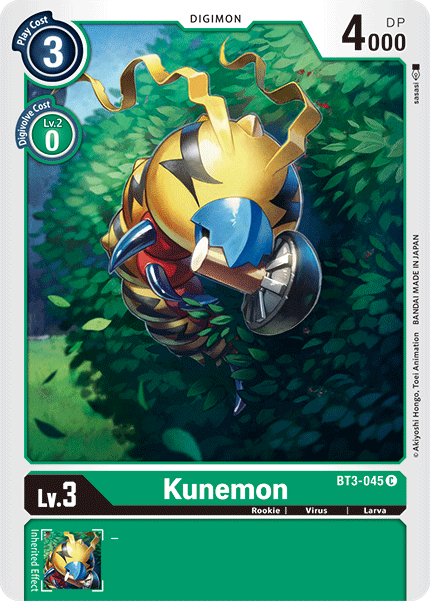 Kunemon [BT3-045] [Release Special Booster Ver.1.5] | Shuffle n Cut Hobbies & Games