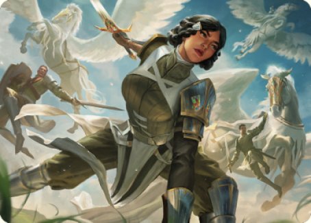 Resolute Reinforcements Art [Dominaria United Art Series] | Shuffle n Cut Hobbies & Games