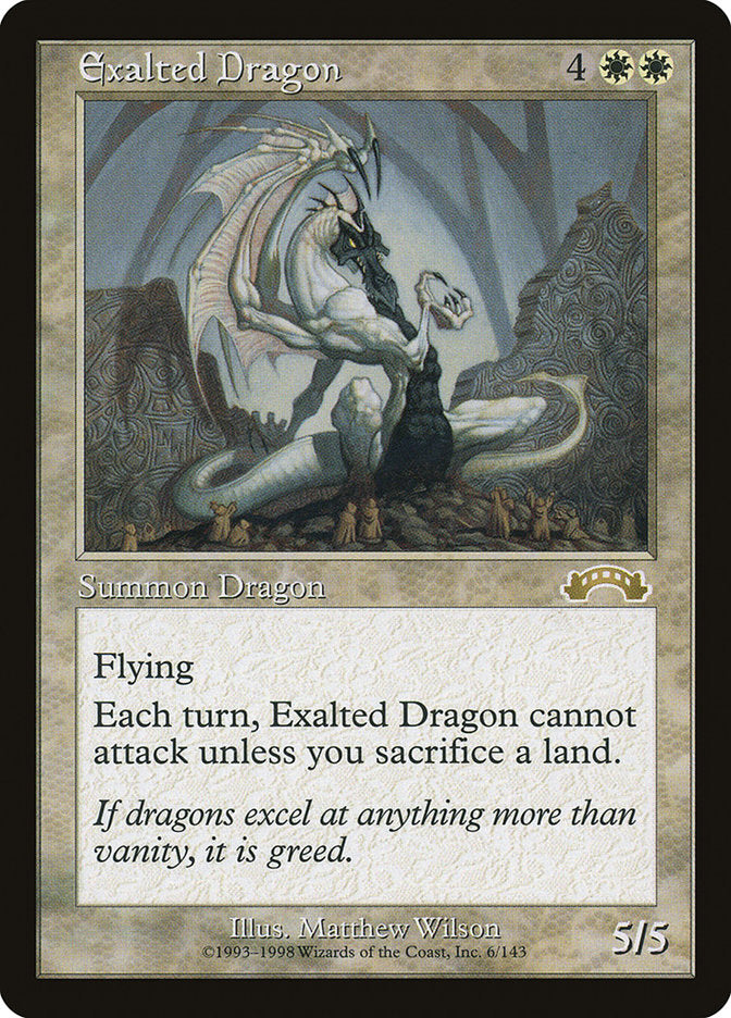 Exalted Dragon [Exodus] | Shuffle n Cut Hobbies & Games