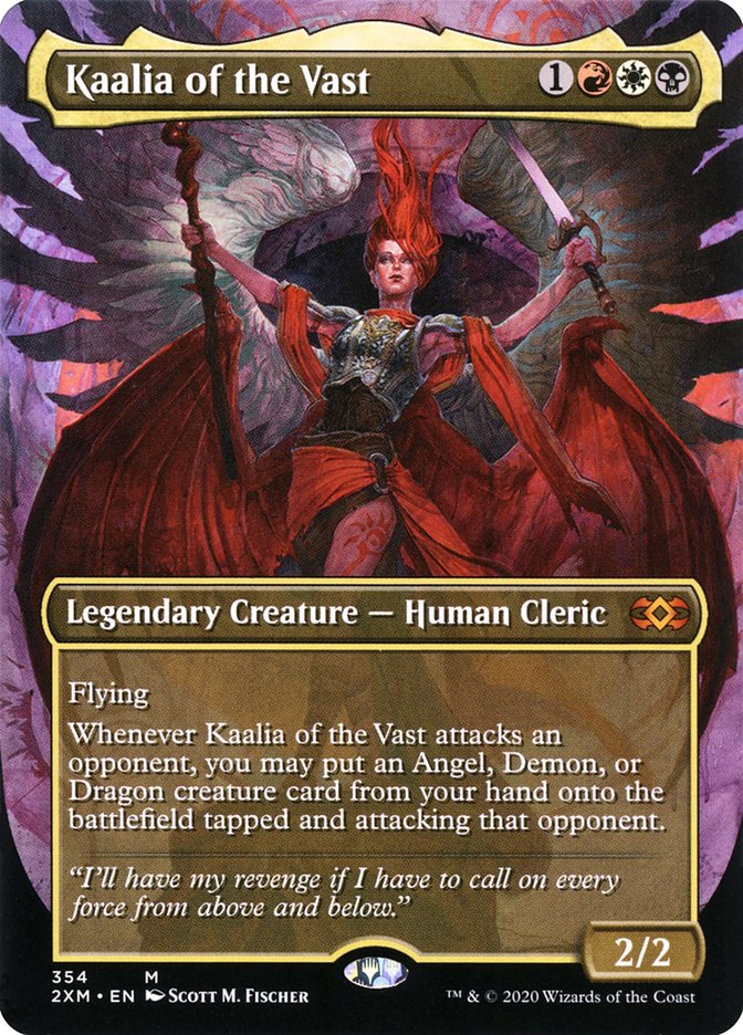 Kaalia of the Vast (Toppers) [Double Masters] | Shuffle n Cut Hobbies & Games