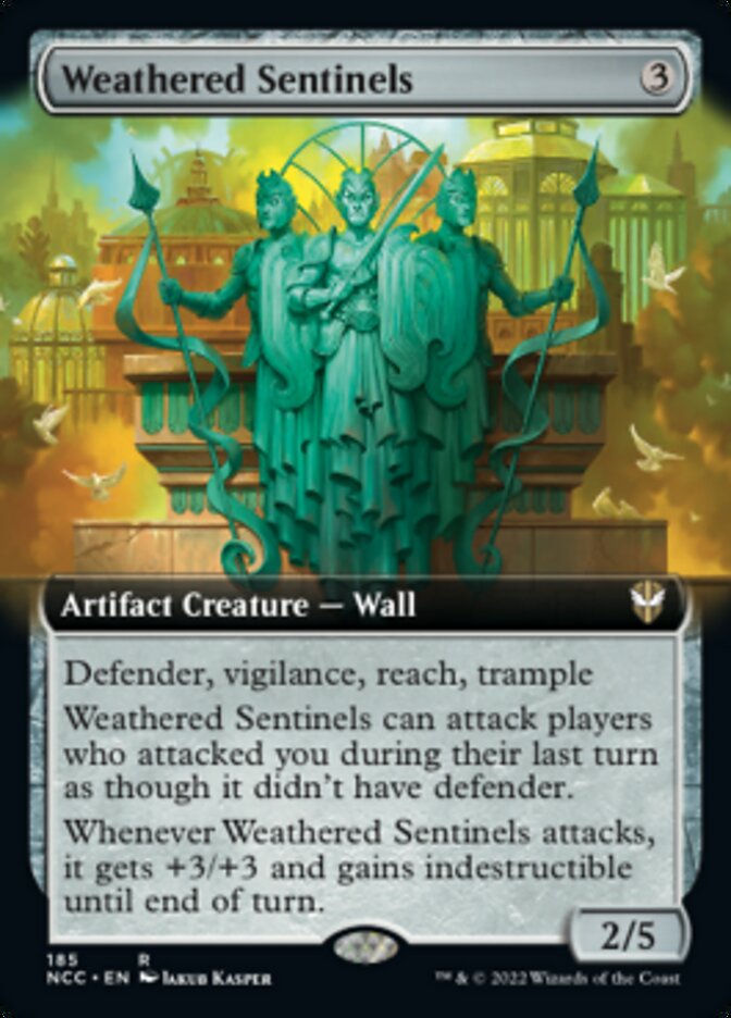 Weathered Sentinels (Extended Art) [Streets of New Capenna Commander] | Shuffle n Cut Hobbies & Games