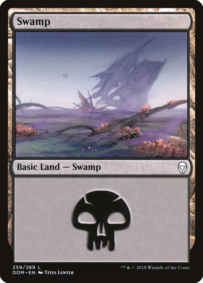 Swamp (259) [Dominaria] | Shuffle n Cut Hobbies & Games