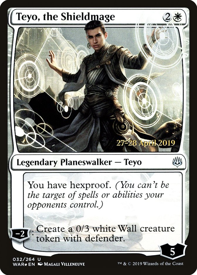 Teyo, the Shieldmage [War of the Spark Prerelease Promos] | Shuffle n Cut Hobbies & Games