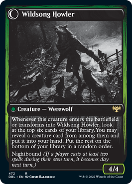 Howlpack Piper // Wildsong Howler [Innistrad: Double Feature] | Shuffle n Cut Hobbies & Games