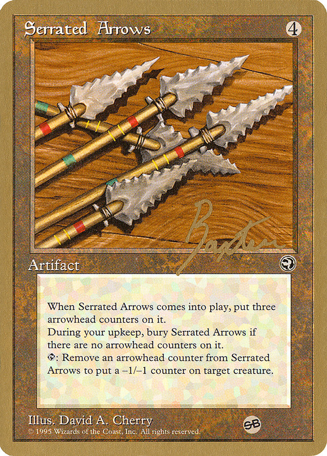 Serrated Arrows (George Baxter) (SB) [Pro Tour Collector Set] | Shuffle n Cut Hobbies & Games