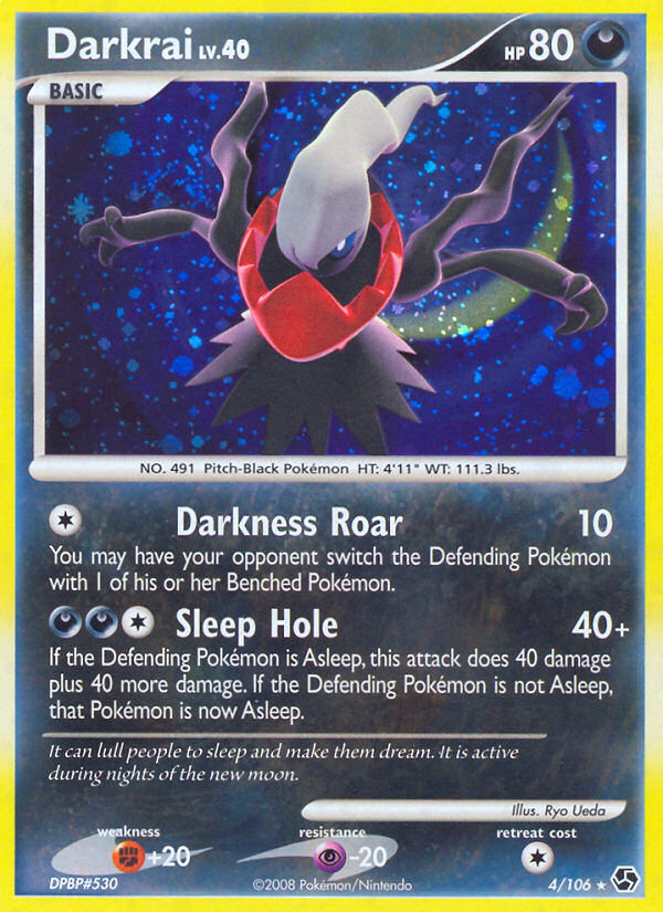 Darkrai (4/106) [Diamond & Pearl: Great Encounters] | Shuffle n Cut Hobbies & Games