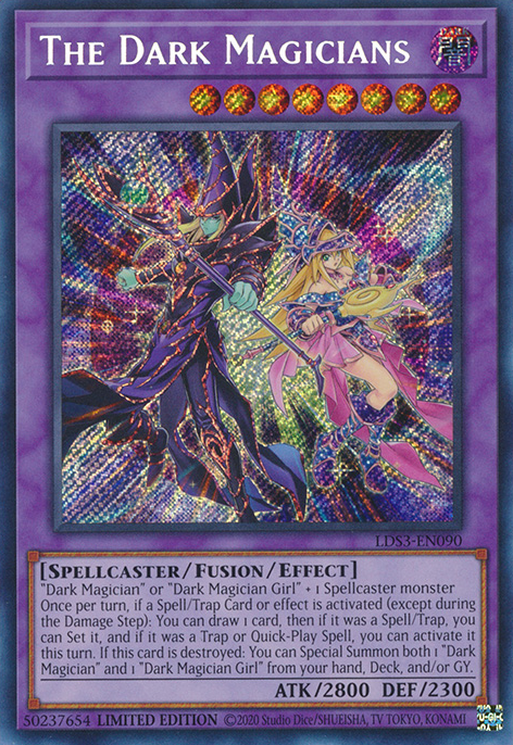 The Dark Magicians [LDS3-EN090] Secret Rare | Shuffle n Cut Hobbies & Games