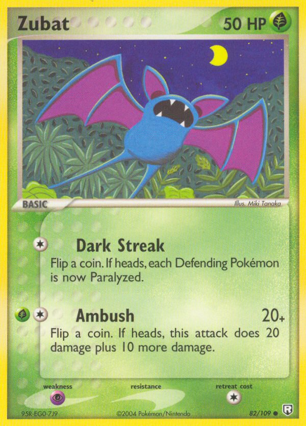 Zubat (82/109) [EX: Team Rocket Returns] | Shuffle n Cut Hobbies & Games