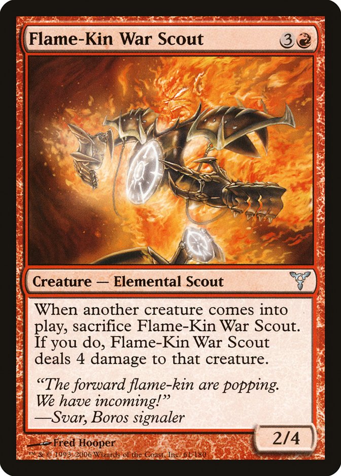 Flame-Kin War Scout [Dissension] | Shuffle n Cut Hobbies & Games