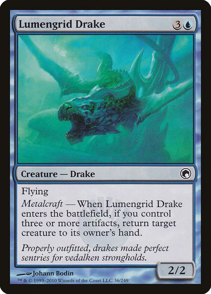 Lumengrid Drake [Scars of Mirrodin] | Shuffle n Cut Hobbies & Games