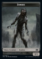 Zombie // Angel Double-Sided Token [Double Masters 2022 Tokens] | Shuffle n Cut Hobbies & Games