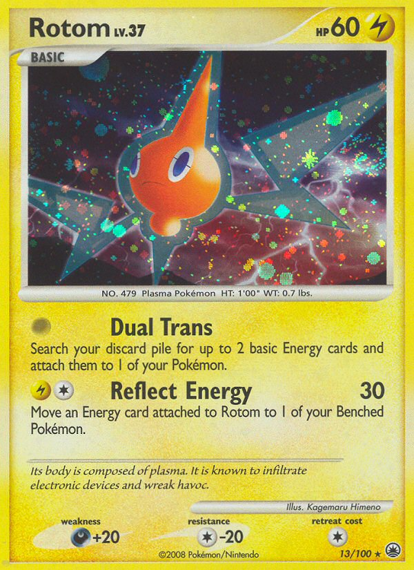 Rotom (13/100) [Diamond & Pearl: Majestic Dawn] | Shuffle n Cut Hobbies & Games