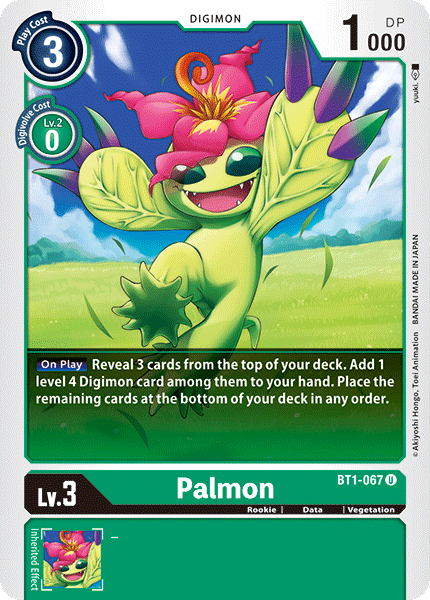 Palmon [BT1-067] [Release Special Booster Ver.1.0] | Shuffle n Cut Hobbies & Games