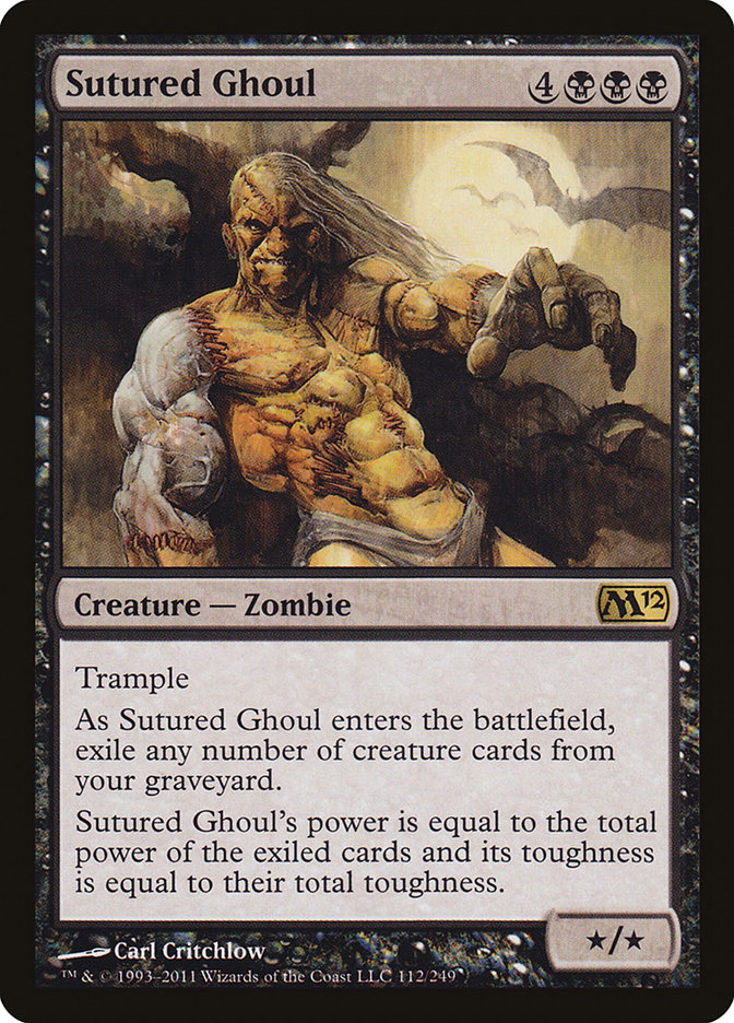 Sutured Ghoul [Magic 2012] | Shuffle n Cut Hobbies & Games